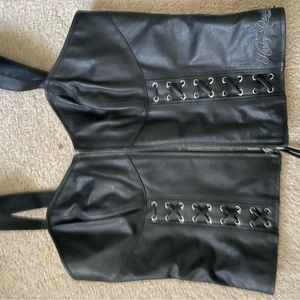 Leather women’s corset brand new